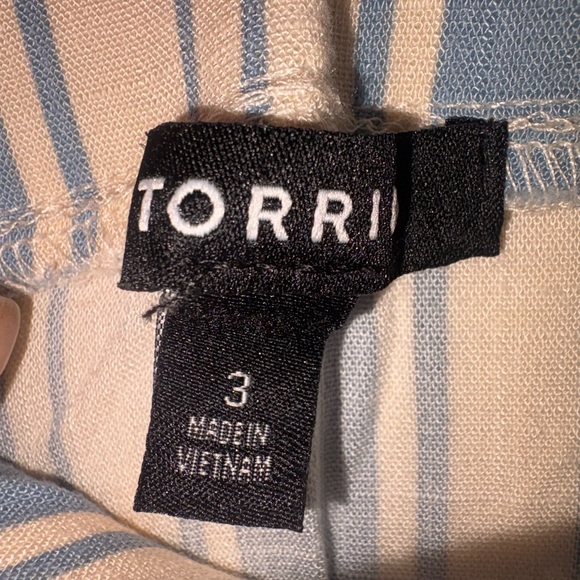 Torrid plus size 3
Striped Blue and Cream Skirt - Picture 6 of 6